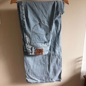 Lee Low Rise Slouch Super Wide Keg Women's Jeans Size 29